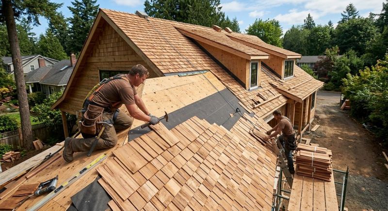 Wood Roofing Installation