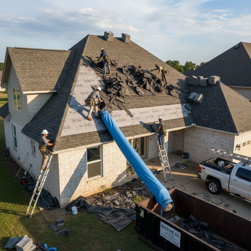 Asphalt Roof Replacement in Cambridge, VT