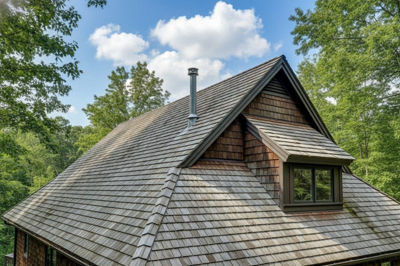 Cedar Roof Replacement in Montpelier, VT