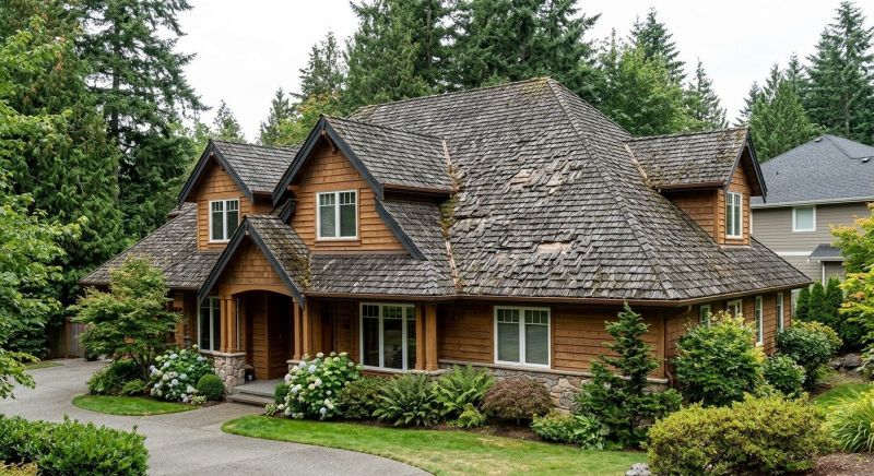 Cedar Roof Replacement in Morrisville, VT