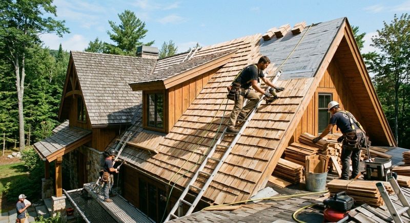Cedar Shingles Replacement in Barre, VT
