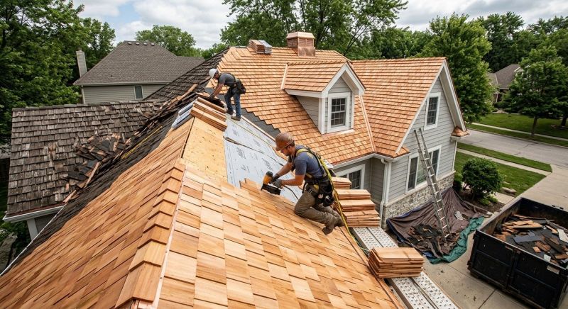Cedar Shingles Replacement in Stowe, VT