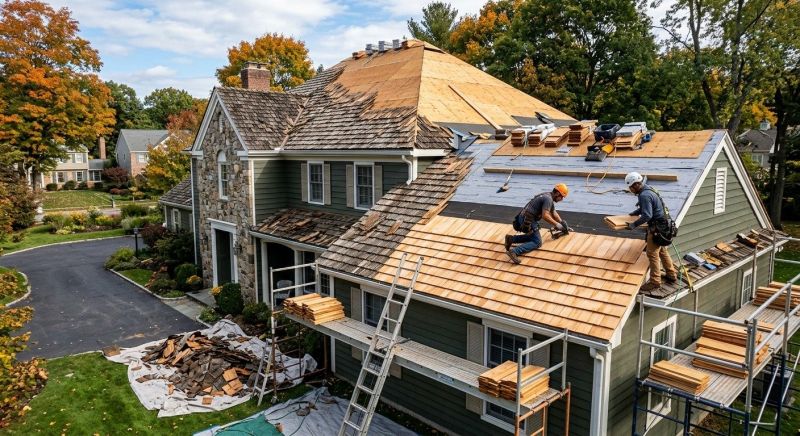 Cedar Shingles Replacement in Lowell, VT