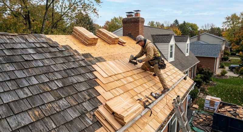 Cedar Shingles Replacement in Montpelier, VT