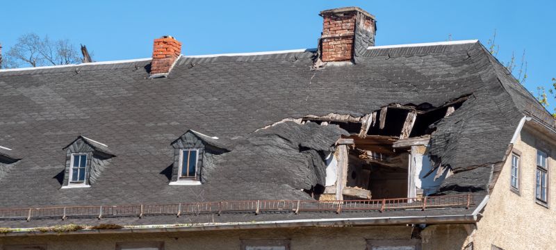 Damaged Roof Replacement in Essex Junction, VT