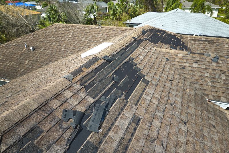 Damaged Roof Replacement in Jeffersonville, VT