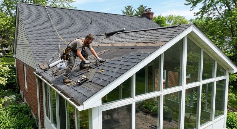 Damaged Roof Replacement in North Montpelier, VT