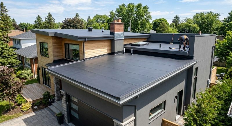 Epdm Roof Installation in Waitsfield, VT
