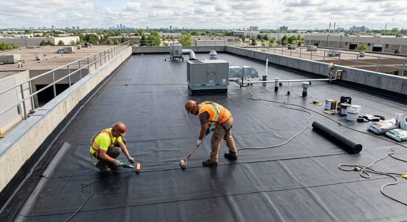 Epdm Roof Installation in Waterbury, VT