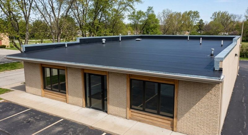 Flat Roof Installation in Stowe, VT
