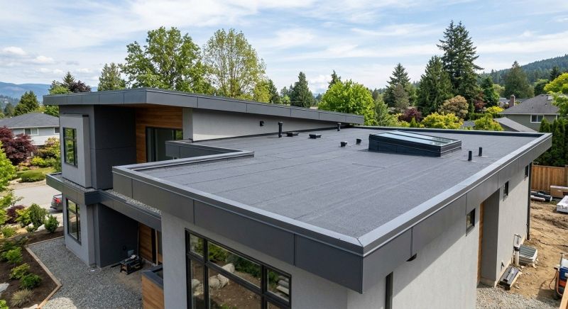 Flat Roof Replacement in Cambridge, VT