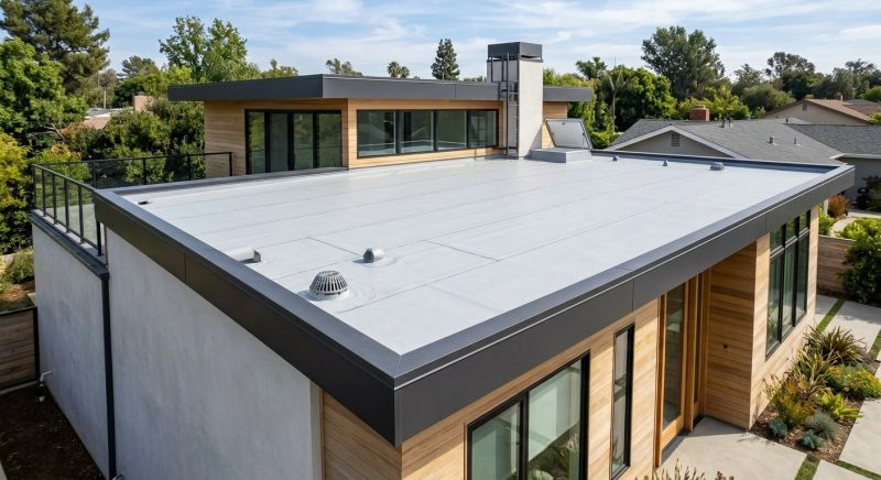 Flat Roof Replacement in Huntington, VT