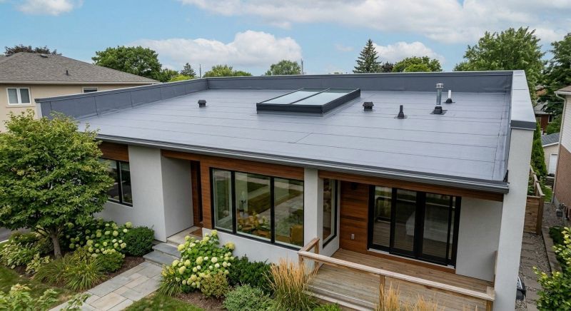 Flat Roof Replacement in Williston, VT