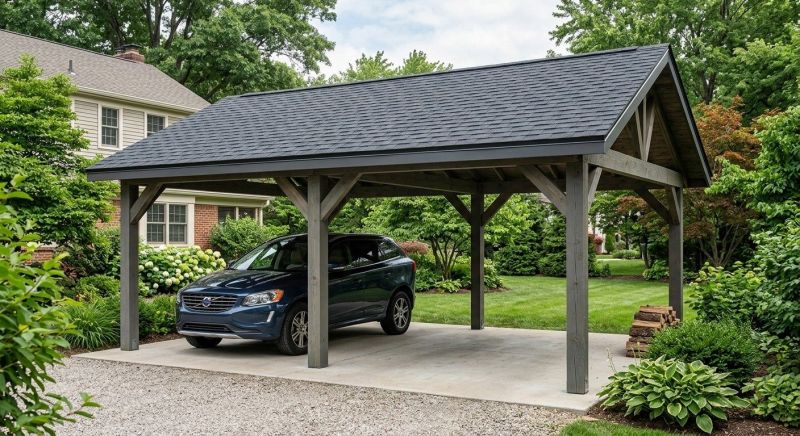 Garage Roof Installation in Stowe, VT