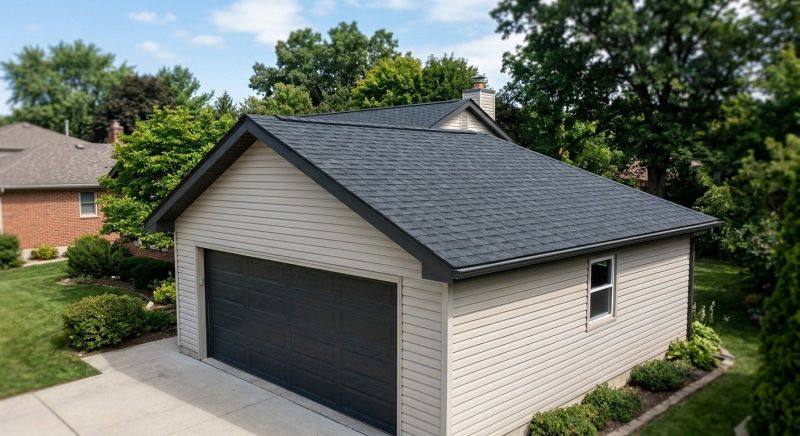 Garage Roof Installation in Stowe, VT