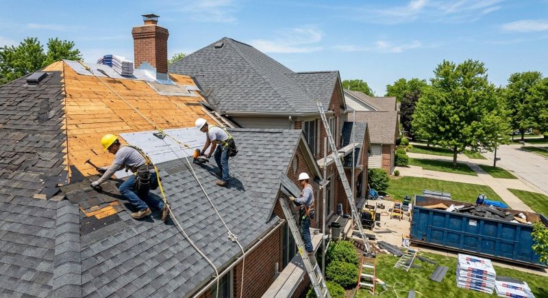 Residential Roof Replacement in Marshfield, VT