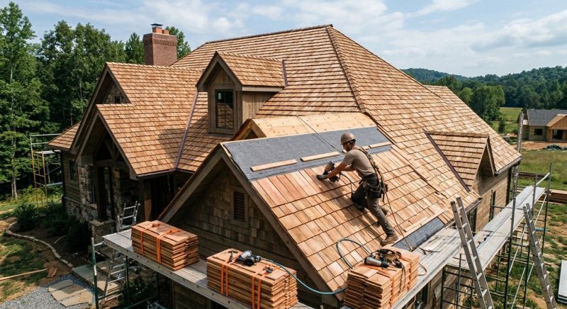 Shake Roof Replacement in Morrisville, VT