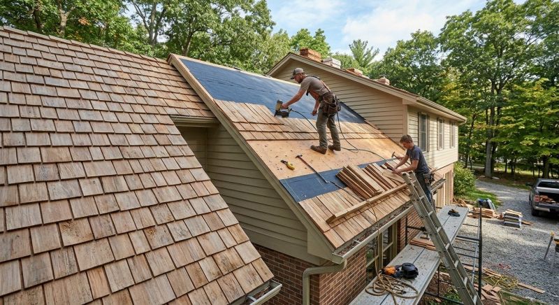 Shake Roof Replacement in Waterbury, VT