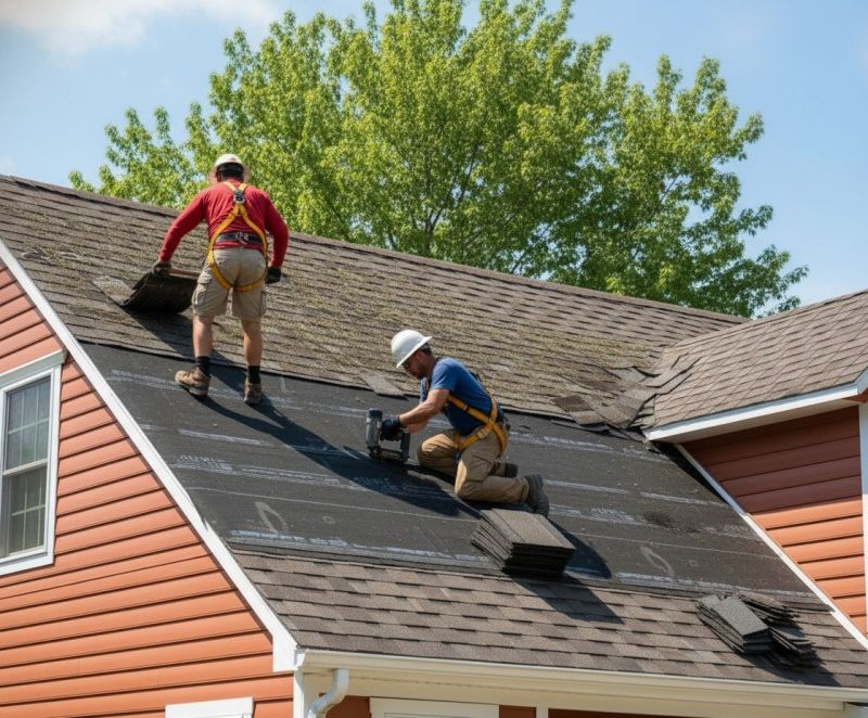 Shingle Roof Replacement in Morrisville, VT