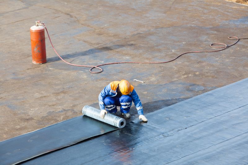 Single Ply Roof Installation in Lamoille County, VT