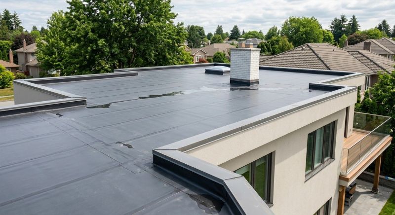 Single Ply Roof Installation in Washington County, VT