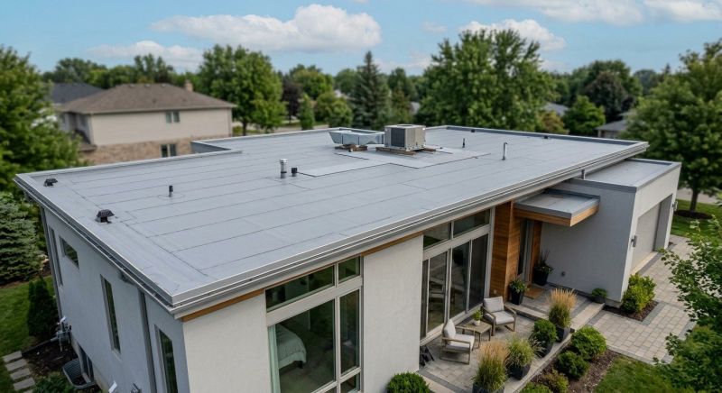 Single Ply Roof Installation in Williston, VT