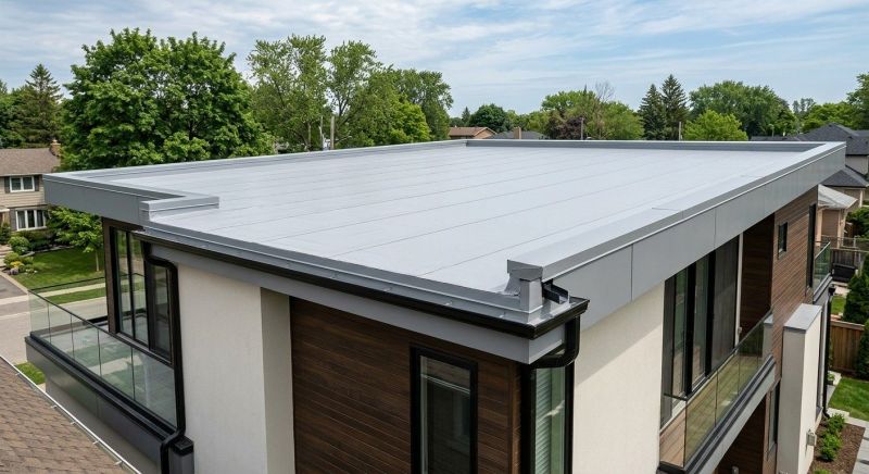 Single Ply Roof Replacement in Huntington, VT