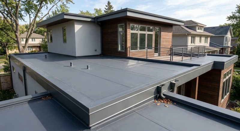 Single Ply Roof Replacement in Plainfield, VT