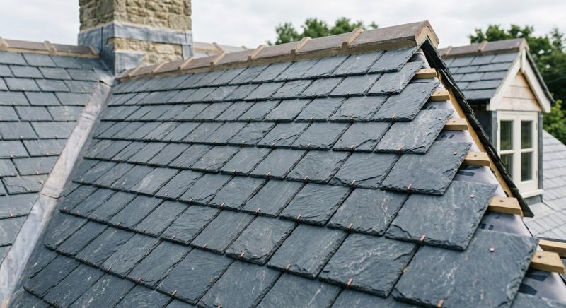 Slate Roof Construction in Marshfield, VT