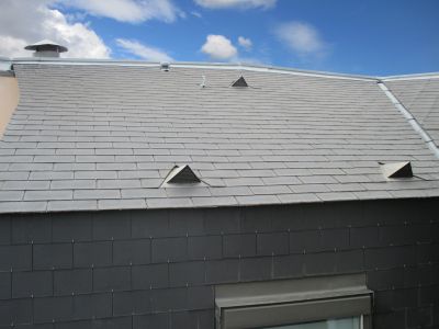 Slate Roof Construction in Marshfield, VT