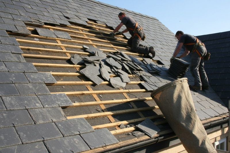 Slate Roof Replacement in Cambridge, VT
