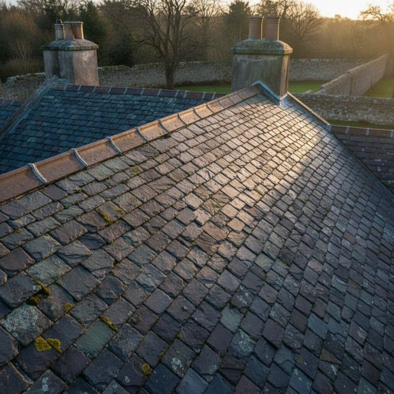 Slate Roof Replacement in North Montpelier, VT