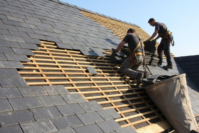 Slate Roof Replacement in North Montpelier, VT