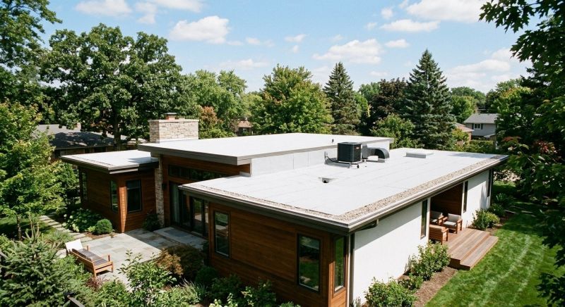 Tpo Roof Installation in Lowell, VT