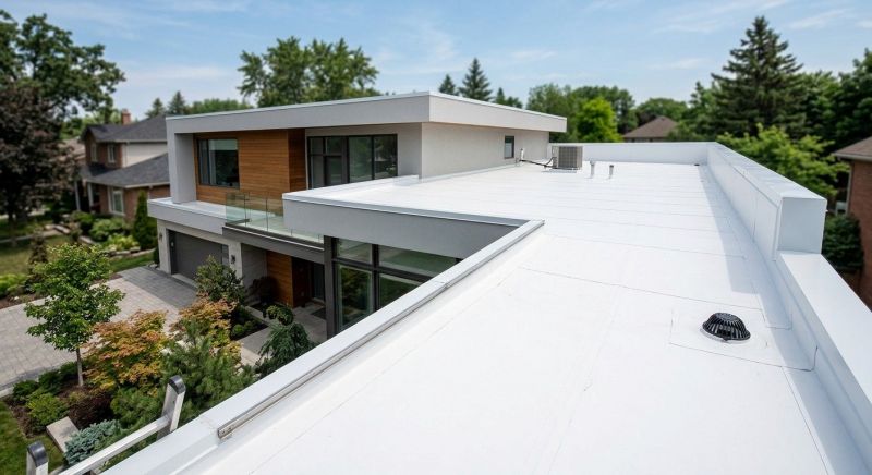 Tpo Roof Installation in Williston, VT
