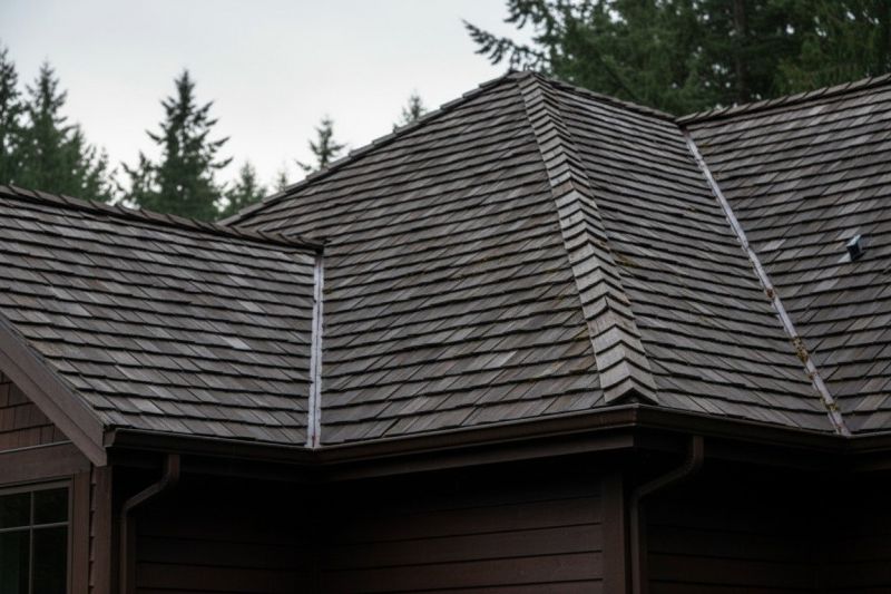 Wood Shake Roof Replacement in East Hardwick, VT
