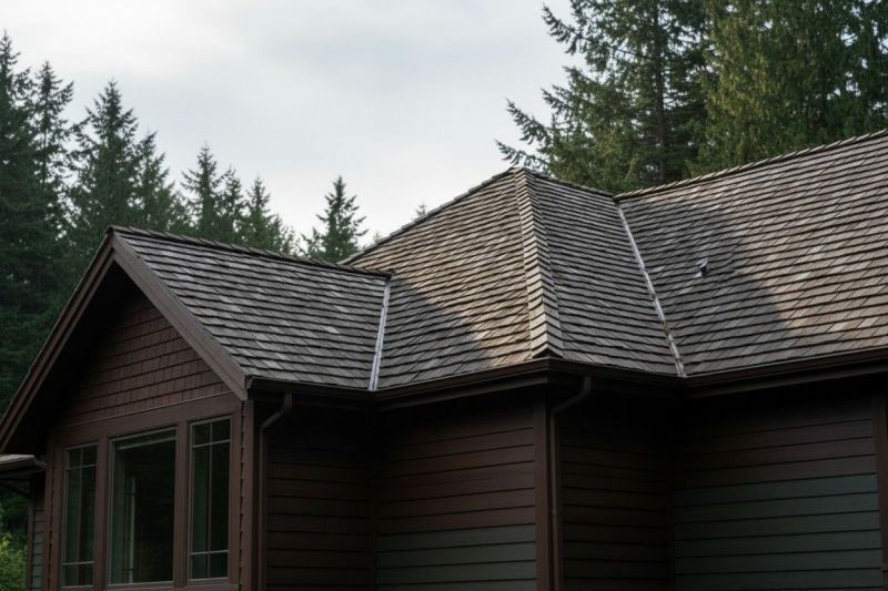 Wood Shake Roof Replacement in Lowell, VT