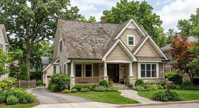 Wood Shake Roof Replacement in Morrisville, VT