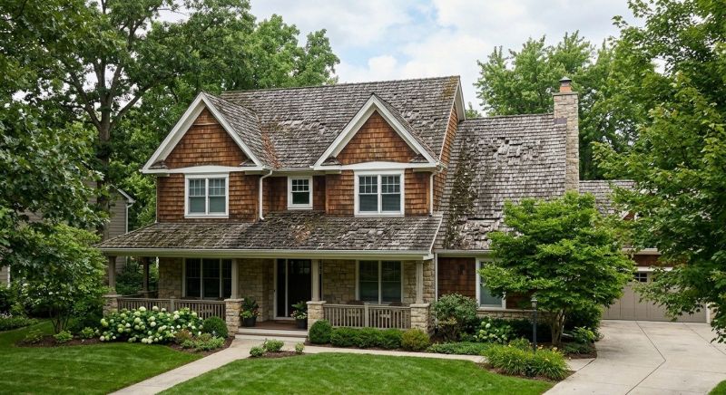 Wood Shake Roof Replacement in Waitsfield, VT