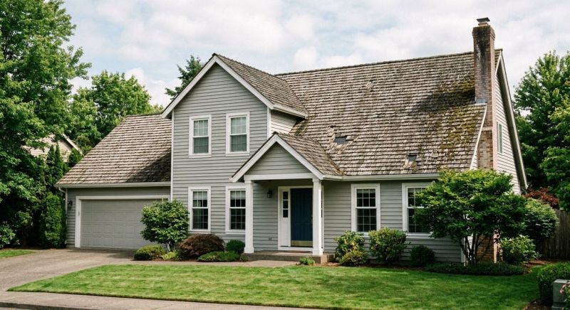 Wood Shingle Roof Replacement in Stowe, VT